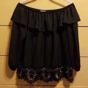 a'gaci off the shoulder top